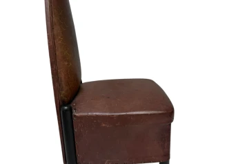 Art Deco Amsterdamse School High-Back Side Chair by Michel de Klerk, 1916/1925